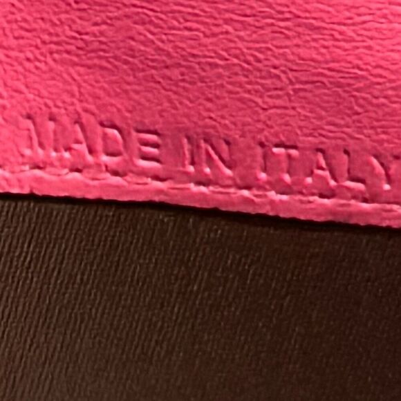 Dior Women's Ultimate Continental Long Wallet Red Patent Logo Embossed Trendy - Picture 14 of 15